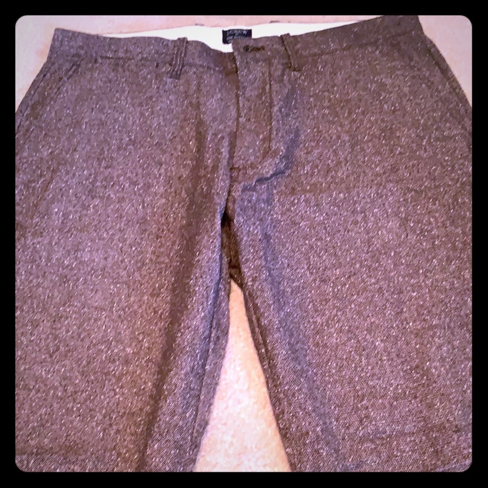 J. Crew Sutton Brown Dress Pants